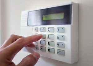 Setting a house alarm